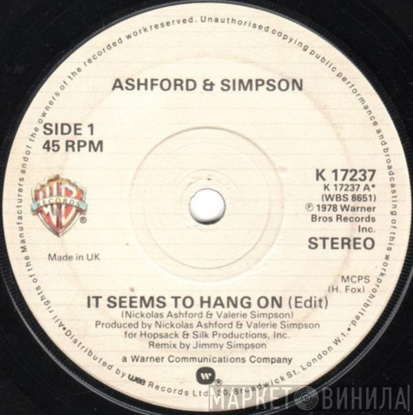 Ashford &amp; Simpson - It Seems To Hang On