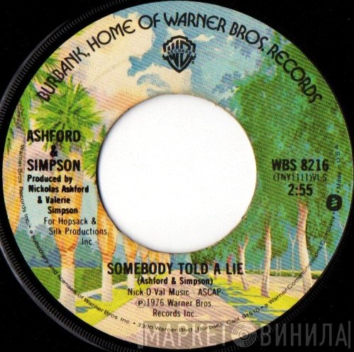 Ashford &amp; Simpson - Somebody Told A Lie / It Came To Me
