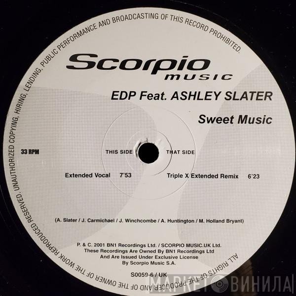 Ashley Slater, EDP - Sweet Music