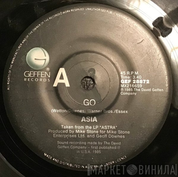 Asia   - Go