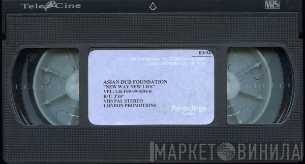 Asian Dub Foundation  - New Way New Life
