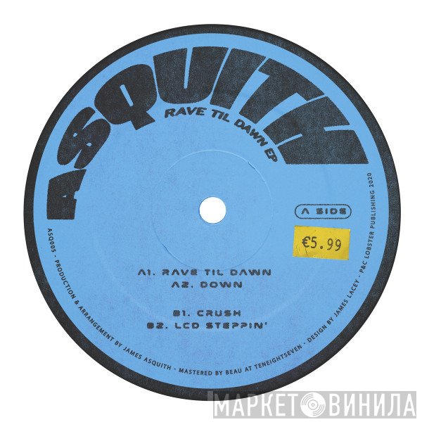 Asquith  - Rave Til Dawn EP