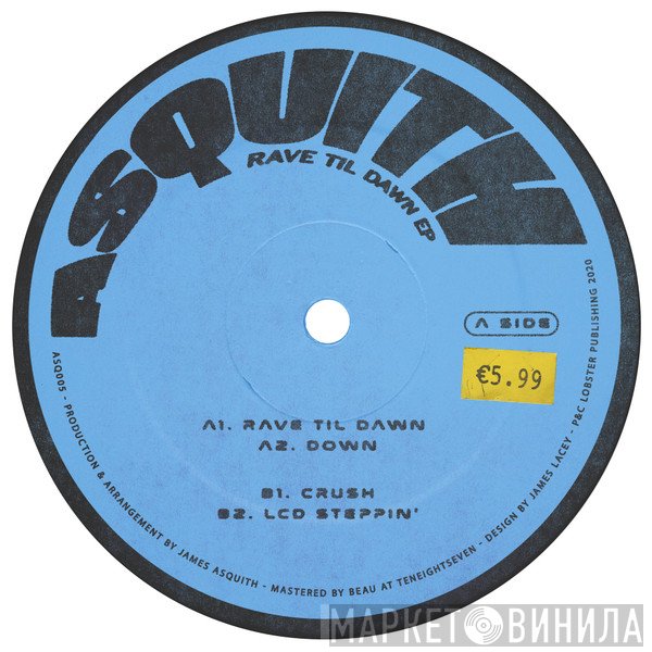Asquith  - Rave Til Dawn EP
