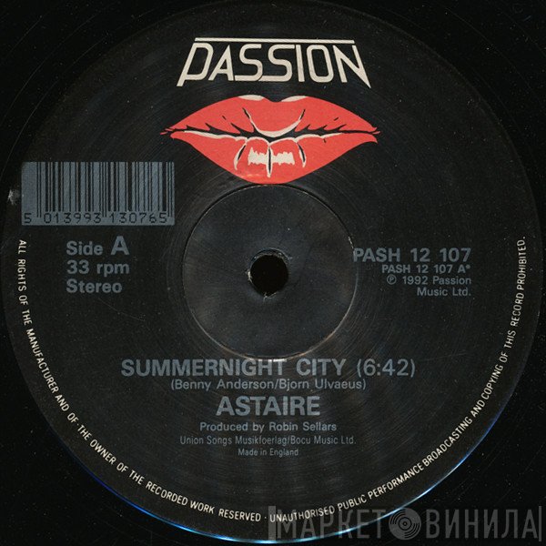 Astaire - Summernight City / Turn Me On Again /Anything Will Do