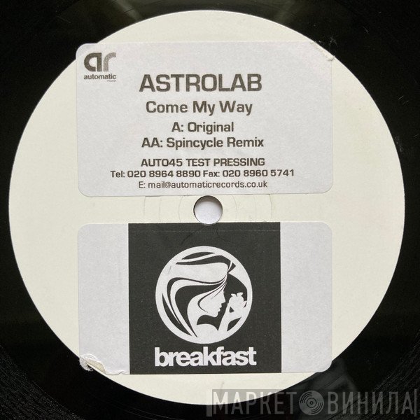 Astrolab - Come My Way