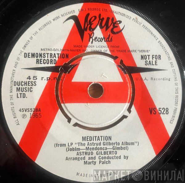 Astrud Gilberto  - Meditation / And Roses And Roses