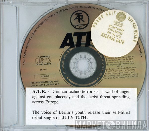 Atari Teenage Riot  - ATR