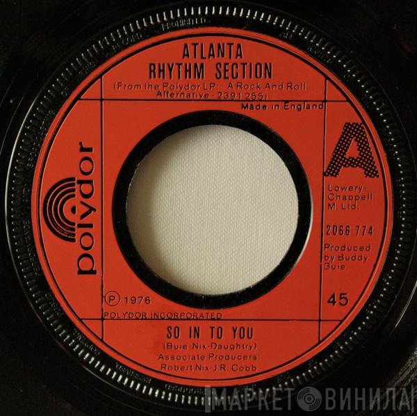 Atlanta Rhythm Section  - So In To You