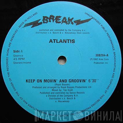 Atlantis  - Keep On Movin' And Groovin'