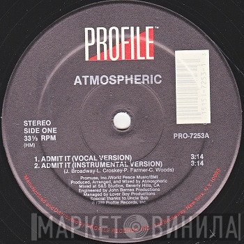 Atmospheric  - Admit It