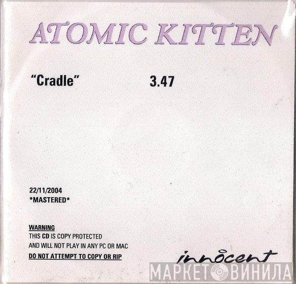 Atomic Kitten  - Cradle