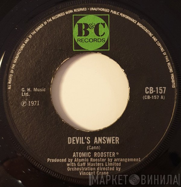 Atomic Rooster  - Devil's Answer