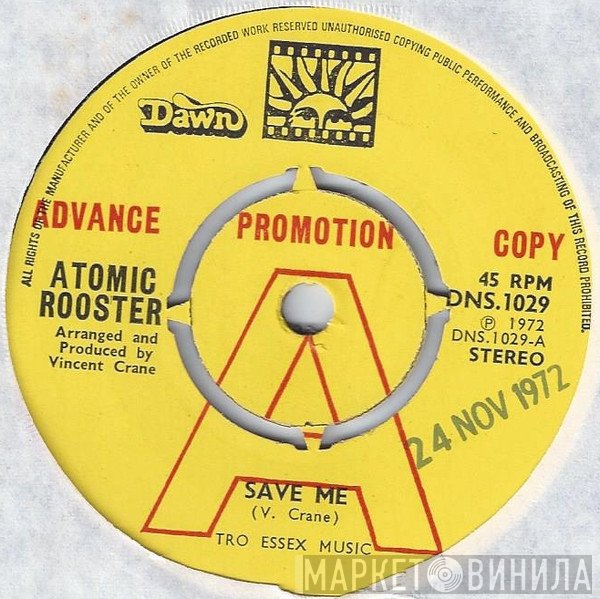 Atomic Rooster  - Save Me