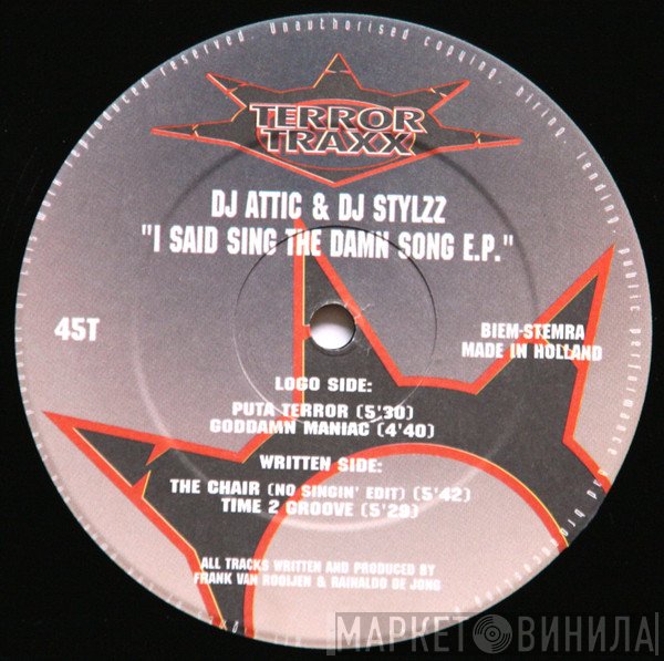 Attic & Stylzz - I Said Sing The Damn Song E.P.