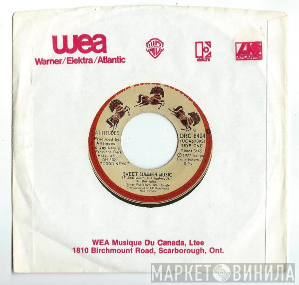 Attitudes - Sweet Summer Music / Being Here With You