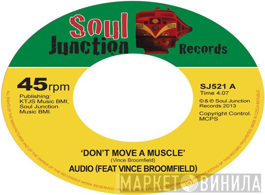Audio , Vince Broomfield - Don't Move A Muscle/Donna Lee