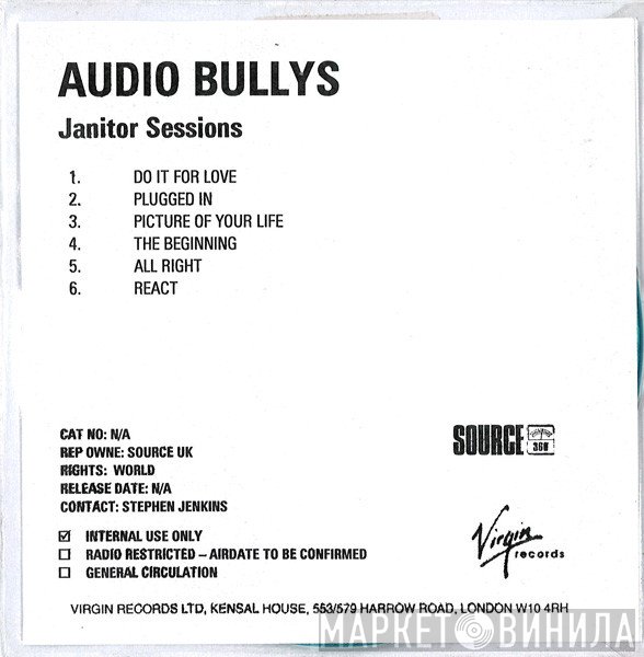 Audio Bullys - Janitor Sessions
