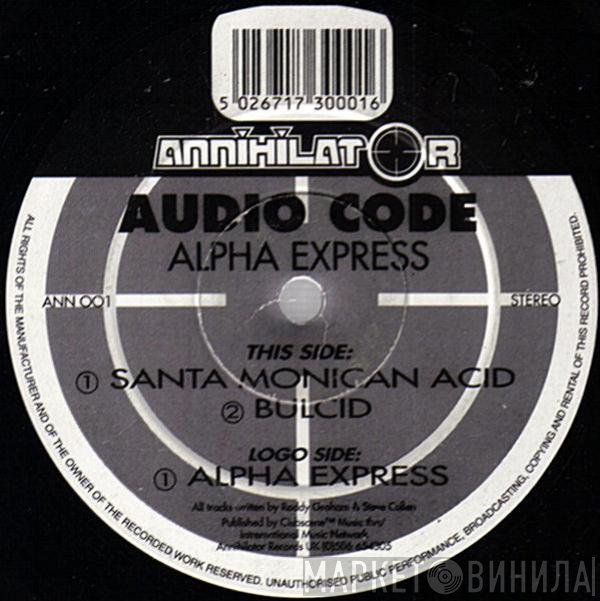 Audio Code - Alpha Express