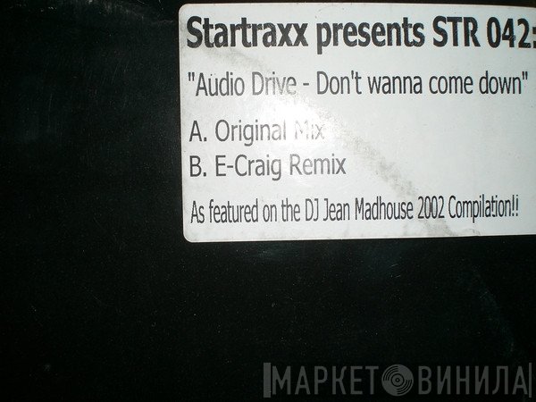 Audio Drive - Don't Wanna Come Down