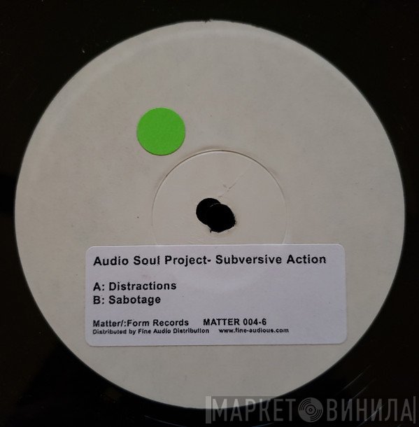 Audio Soul Project  - Subversive Action EP
