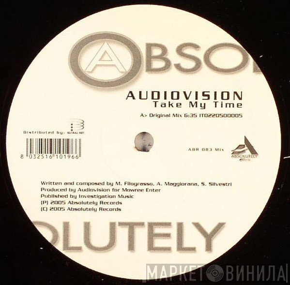 Audiovision - Take My Time