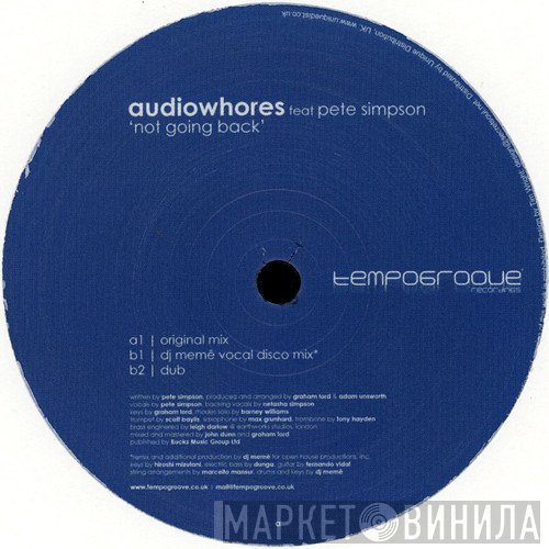 Audiowhores - Not Going Back