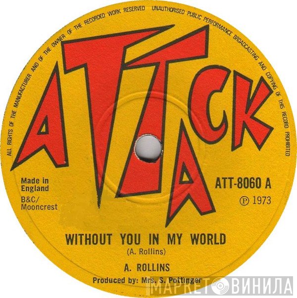 Audley Rollens - Without You In My World