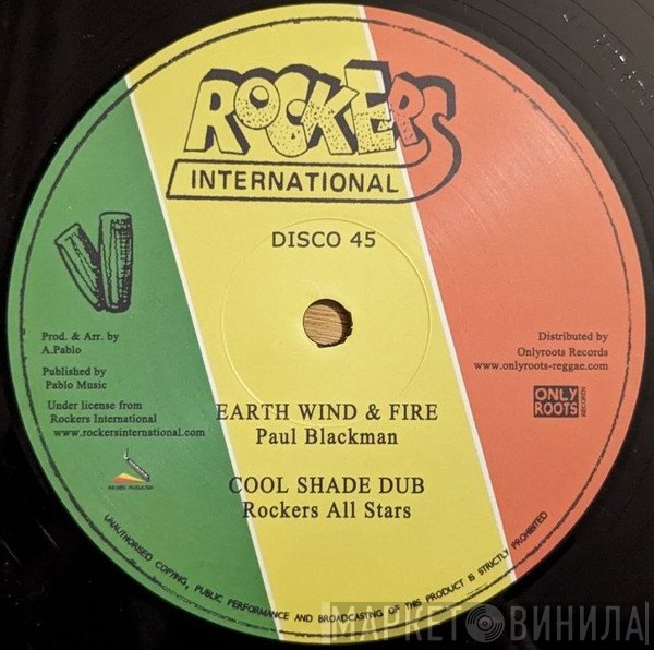 Augustus Pablo, Paul Blackman - Earth Wind & Fire / Ras. Menilik Congo (Harp)