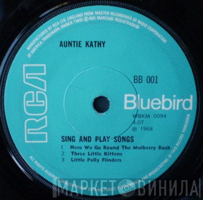 Auntie Kathy - Sing And Play Songs