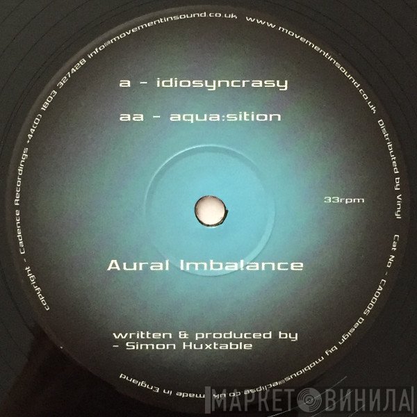 Aural Imbalance - Idiosyncrasy / Aqua:sition