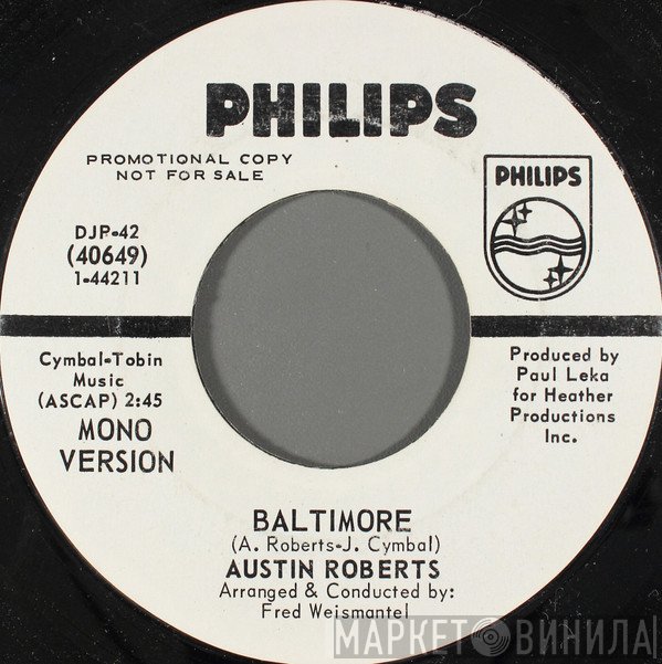 Austin Roberts  - Baltimore