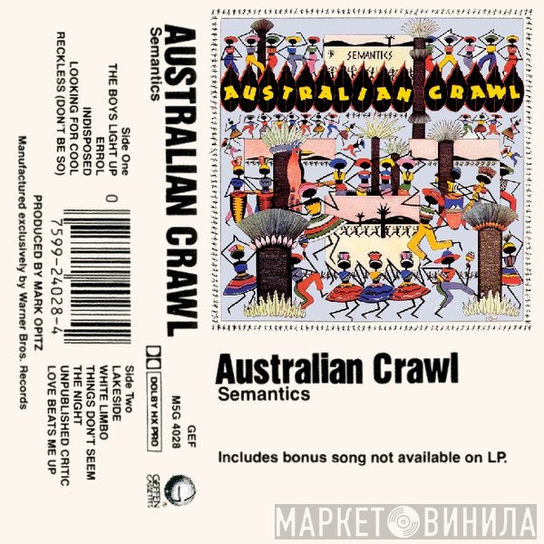 Australian Crawl  - Semantics