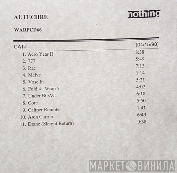 Autechre  - LP5
