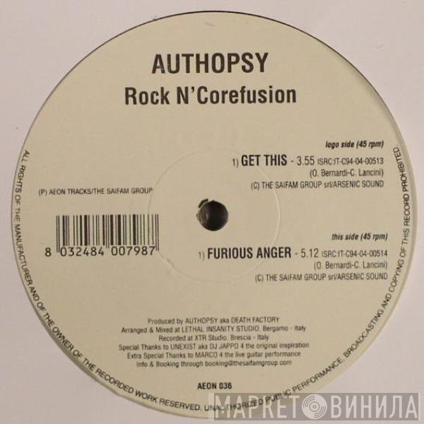 Authopsy - Rock N' Corefusion