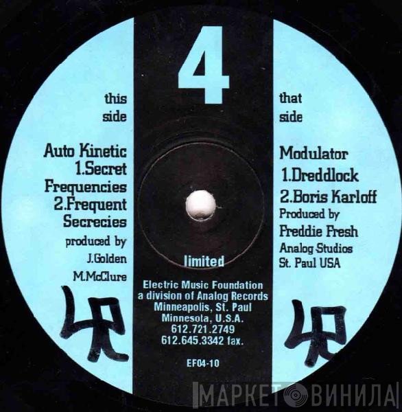 Auto Kinetic / Modulator  - Secret Frequencies / Dreddlock