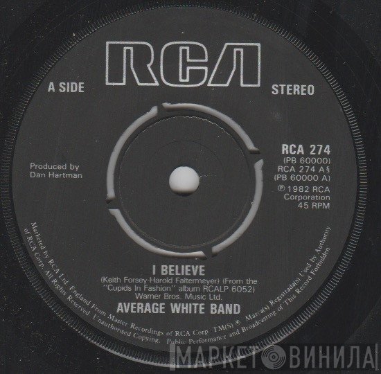 Average White Band  - I Believe