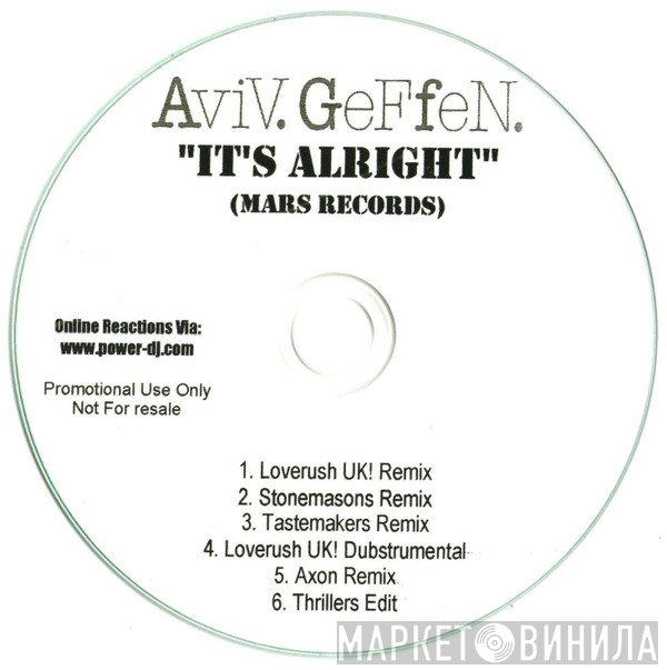 Aviv Geffen - It's Alright