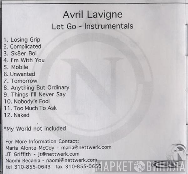 Avril Lavigne  - Let Go (Instrumentals)