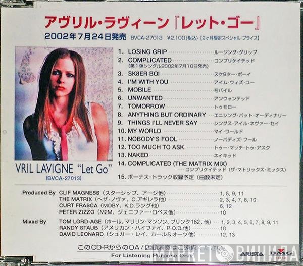 Avril Lavigne  - Let Go