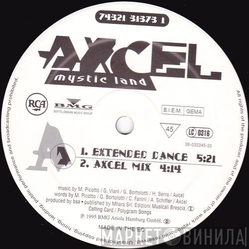 Axcel - Mystic Land