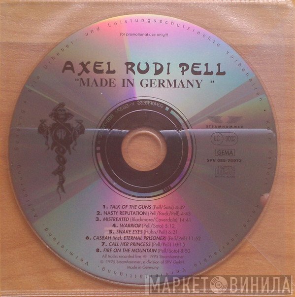 Axel Rudi Pell  - Made In Germany