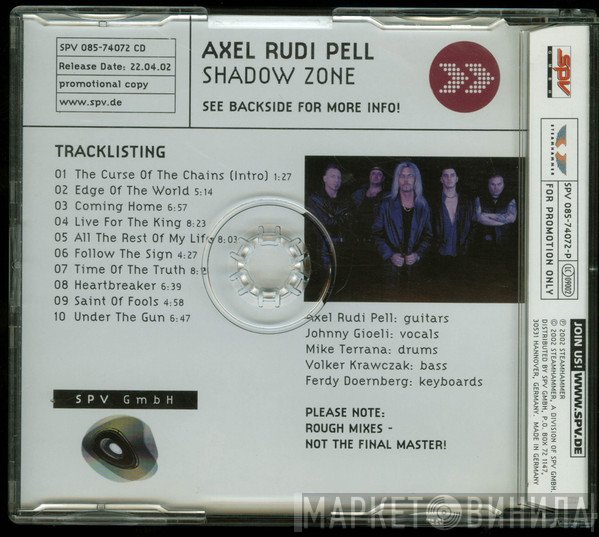 Axel Rudi Pell  - Shadow Zone