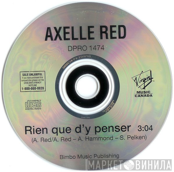 Axelle Red  - Rien Que D'y Penser