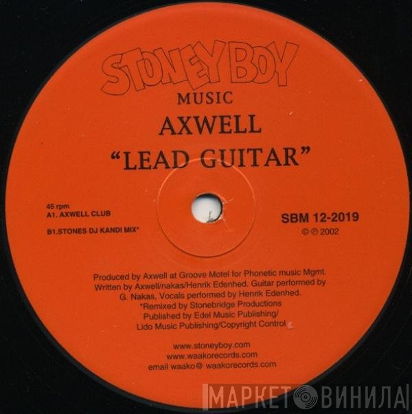 Axwell  - Lead Guitar