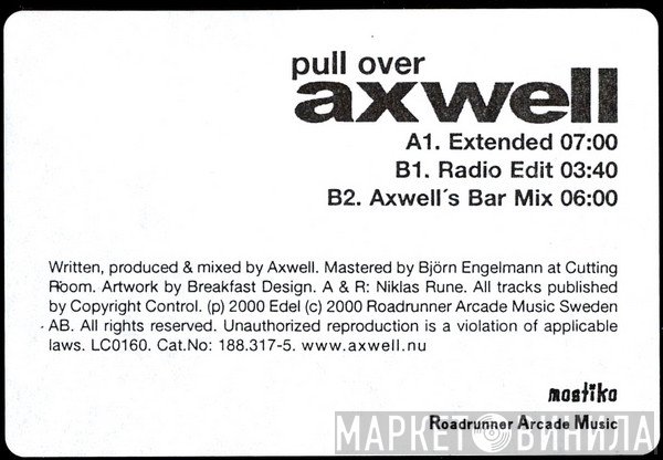 Axwell  - Pull Over