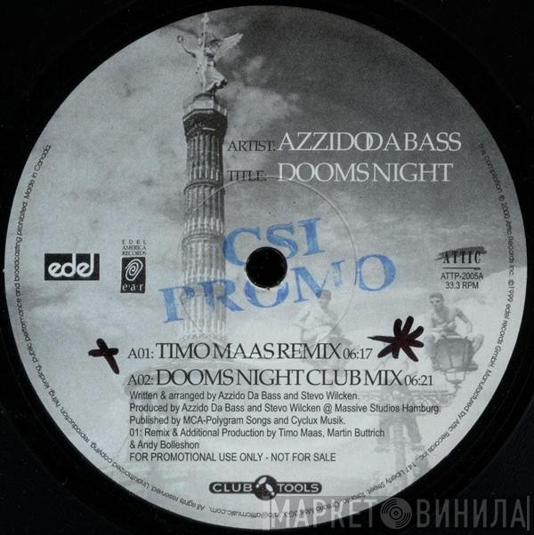 Azzido Da Bass  - Dooms Night