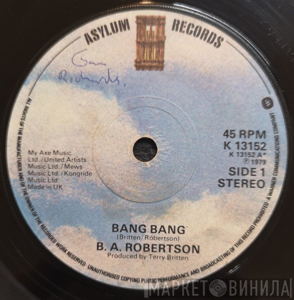 B. A. Robertson - Bang Bang