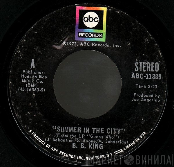 B.B. King - Summer In The City / Five Long Years