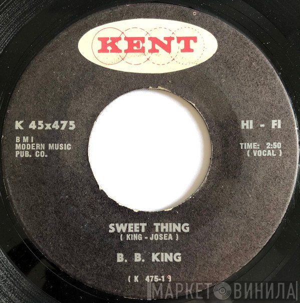 B.B. King - Sweet Thing / Soul Beat