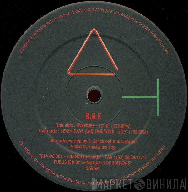 B.B.E. - Seven Days And One Week